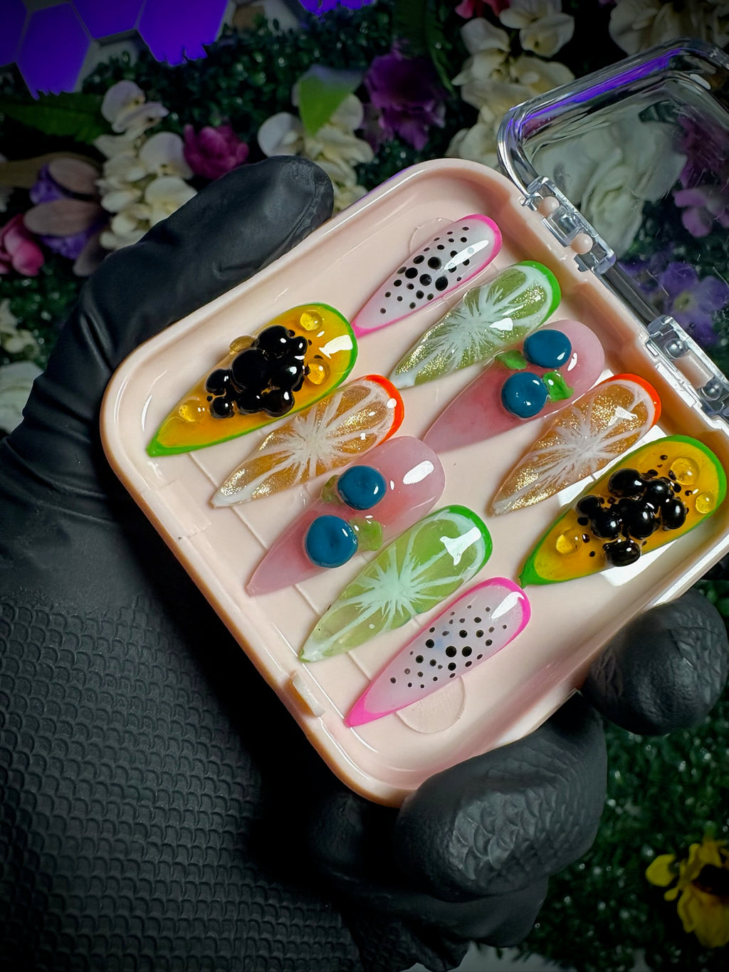 Fruit Refresher Press On Nails