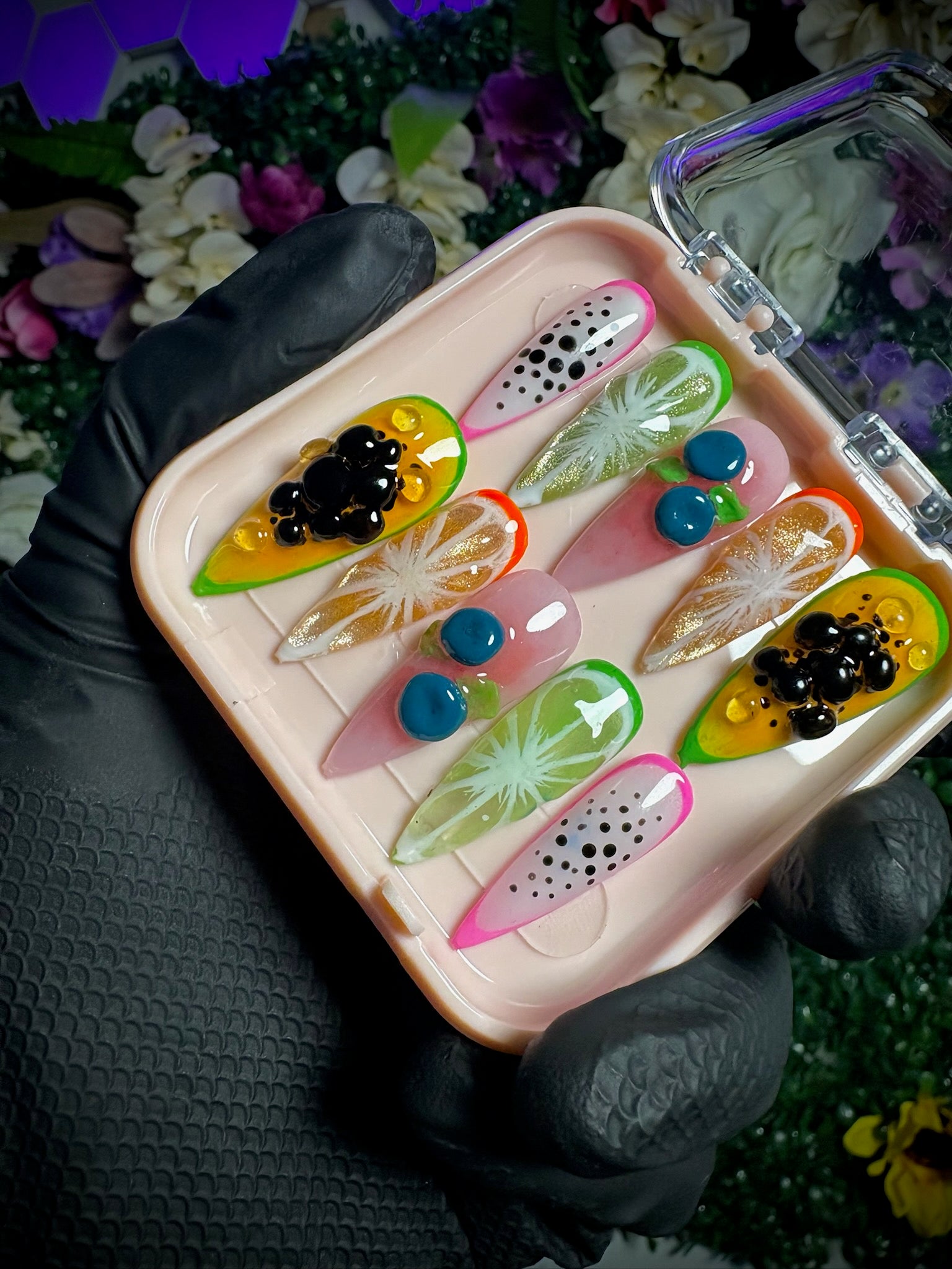Fruit Refresher Press On Nails