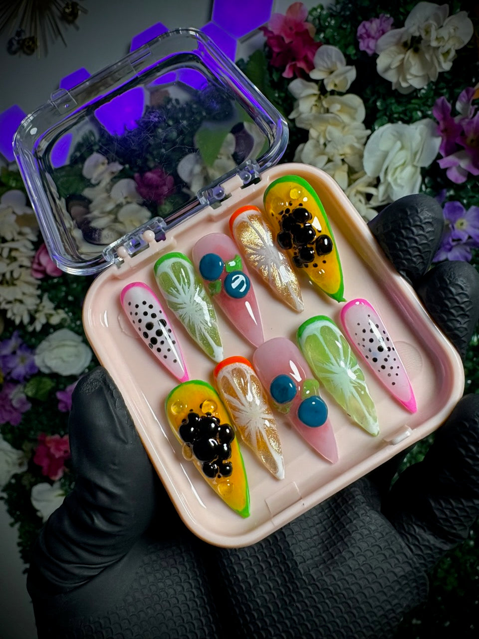 Fruit Refresher Press On Nails