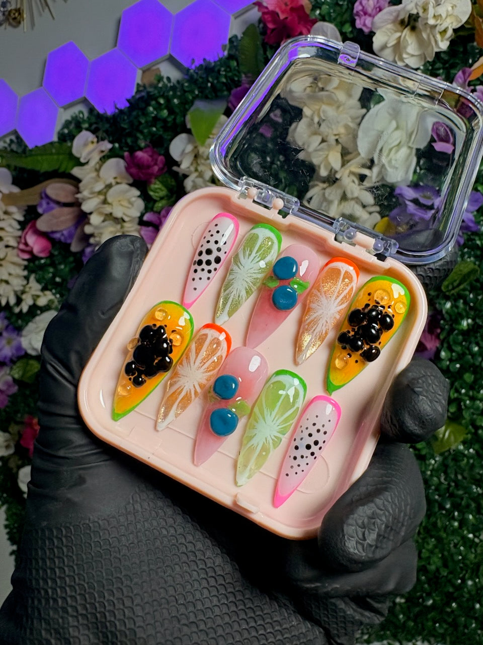 Fruit Refresher Press On Nails